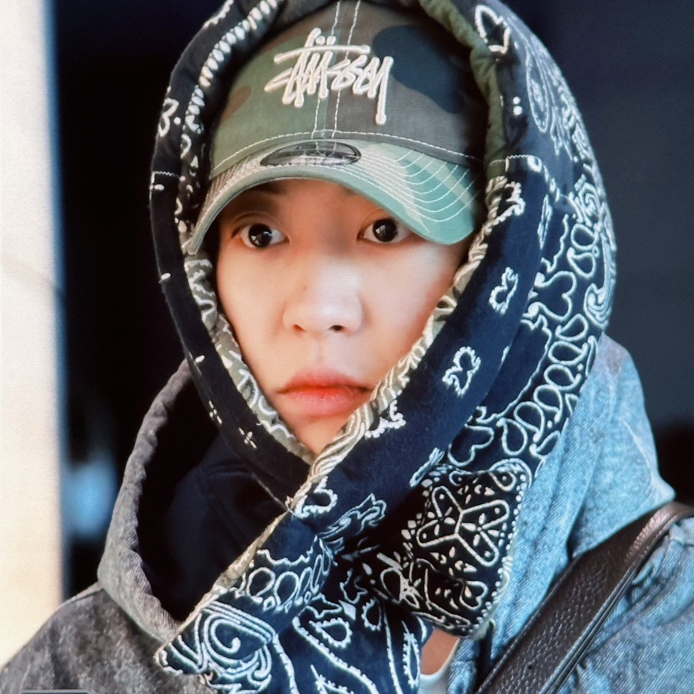 A moment captured by Chanyeol (EXO)'s fan