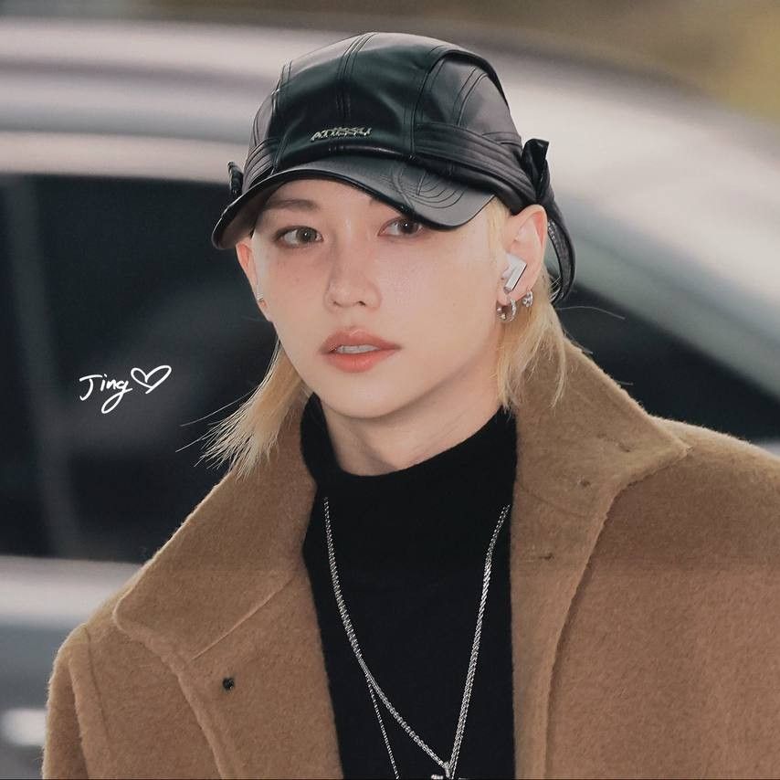 Recent activity shot of Felix (Stray Kids)
