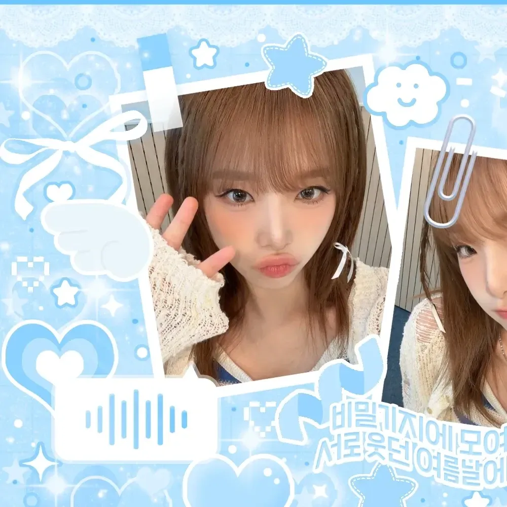 Behind-the-scenes cut of Choi Yena
