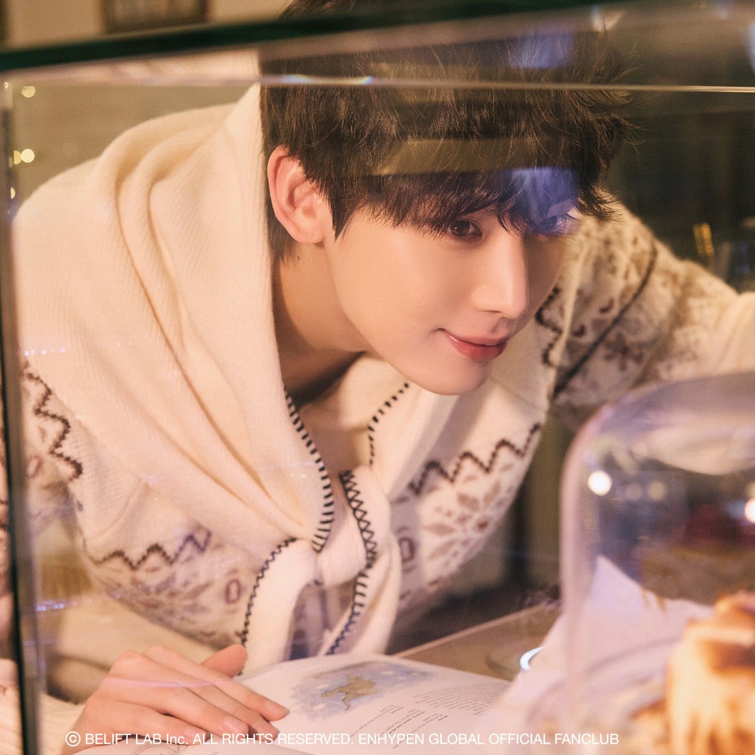 Recent activity shot of Sunoo (ENHYPEN)