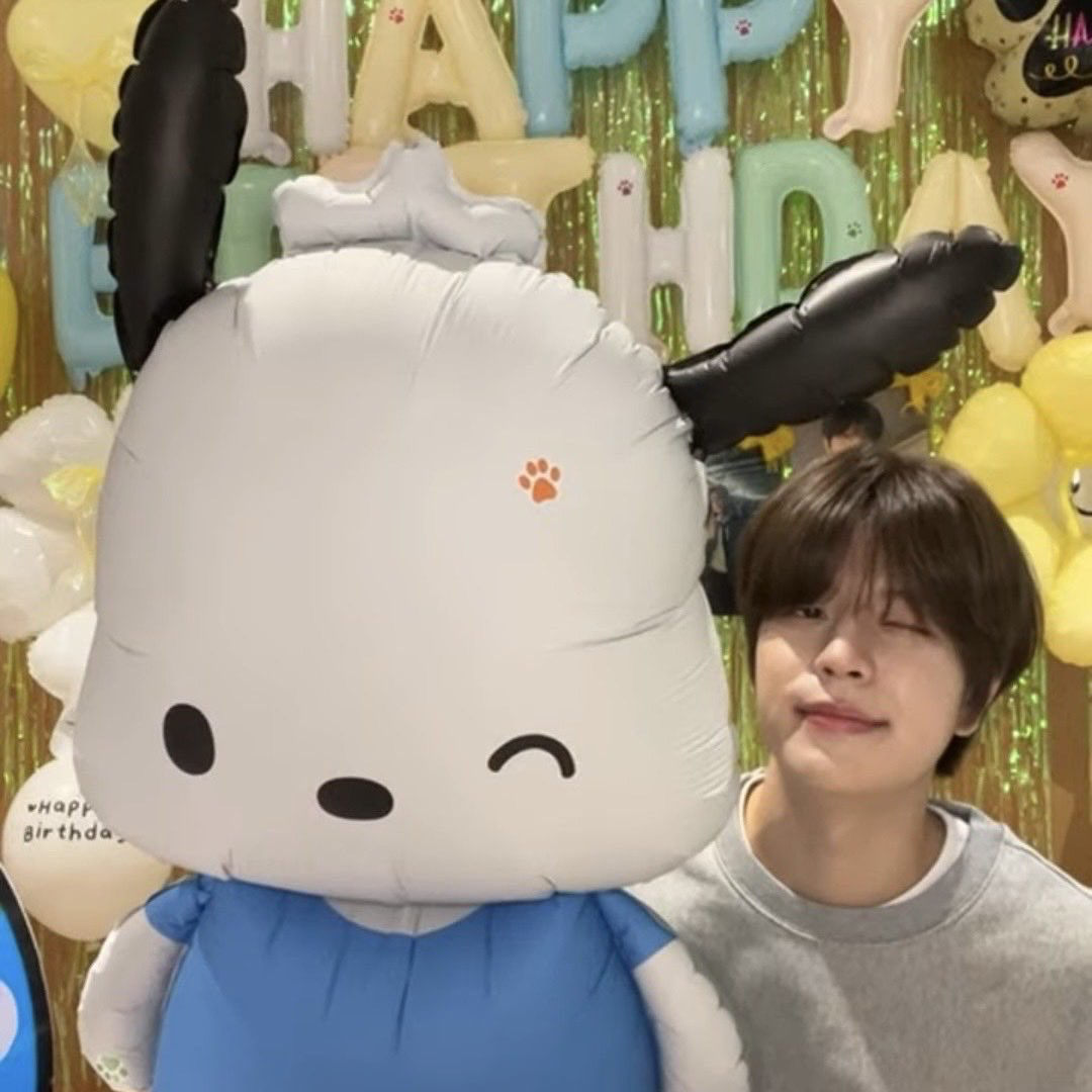 Recent activity shot of Seungmin (Stray Kids)