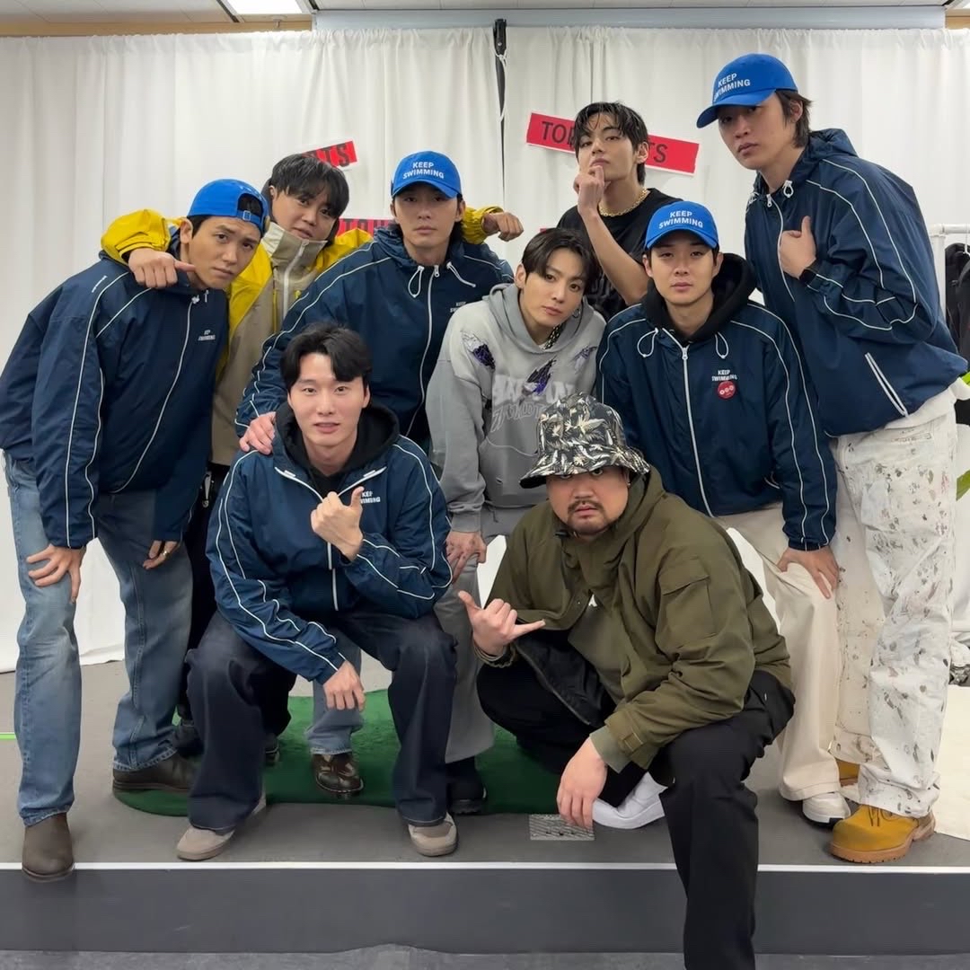 A moment captured by BTS's fan