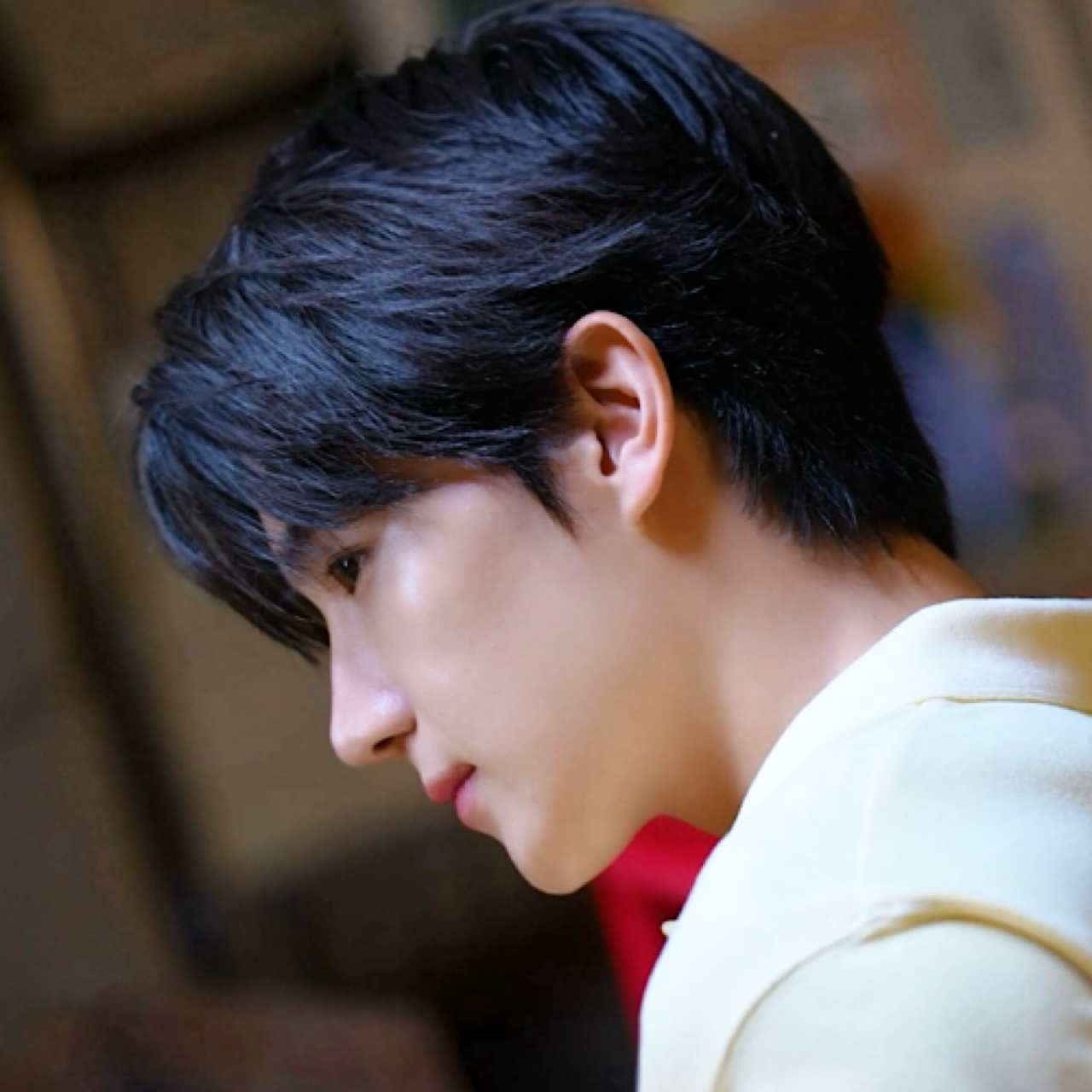 Recent activity shot of Hyunjae (THE BOYZ)