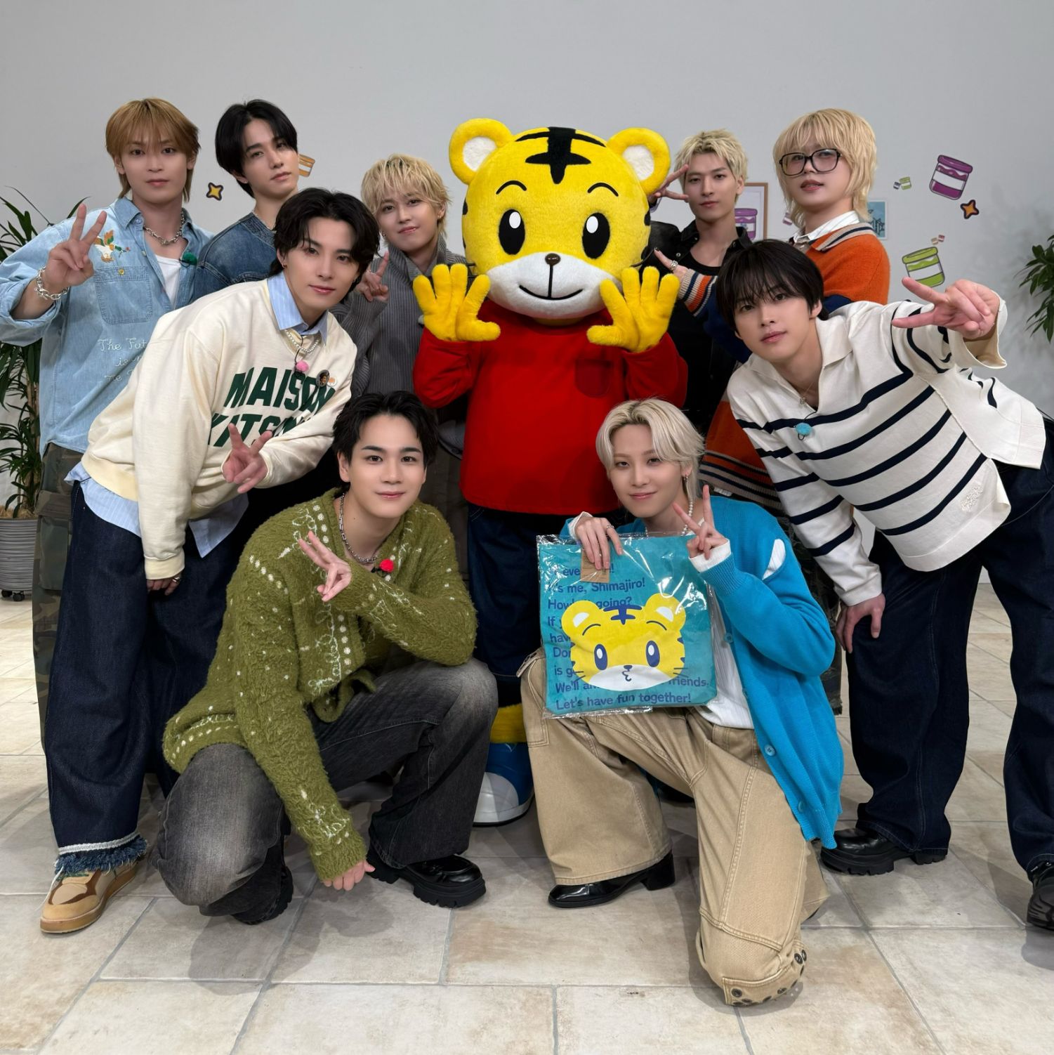 A moment captured by Mamehara Issei (JO1)'s fan