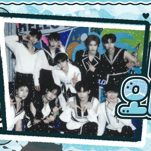 A moment captured by ZEROBASEONE's fan