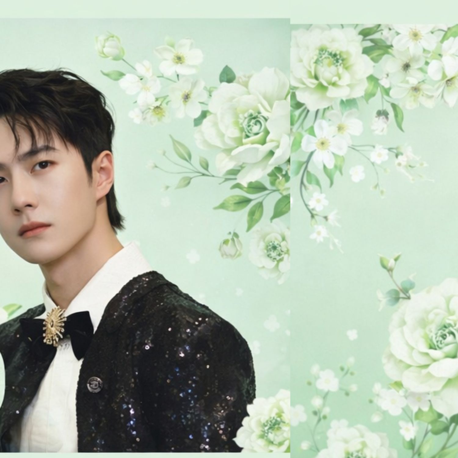 Behind-the-scenes cut of Wang Yibo