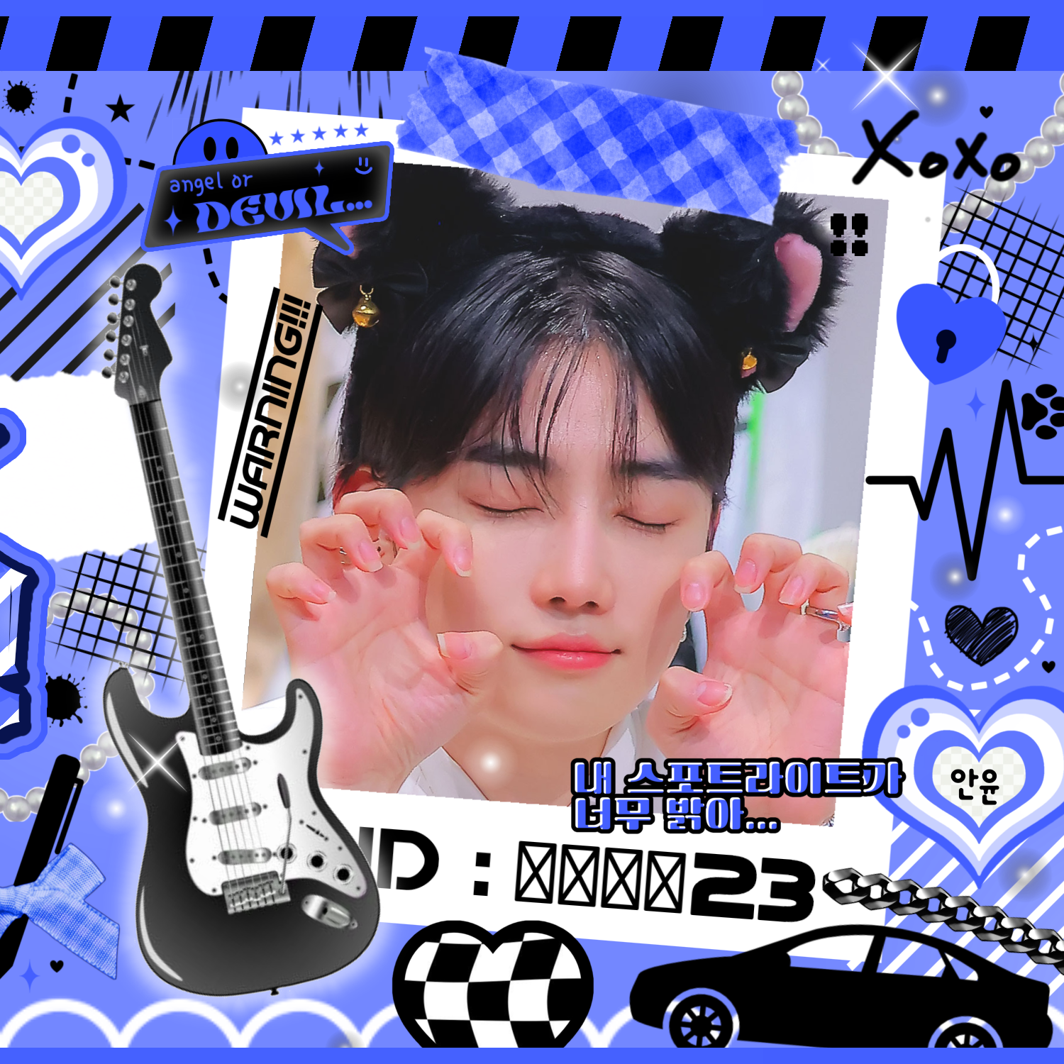 A moment captured by New (THE BOYZ)'s fan