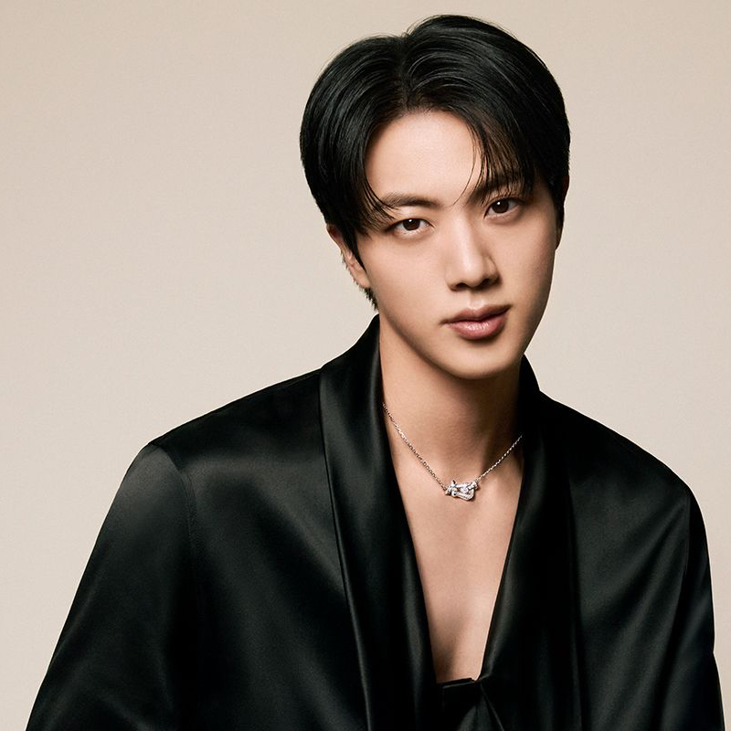 Recent activity shot of Jin (BTS)