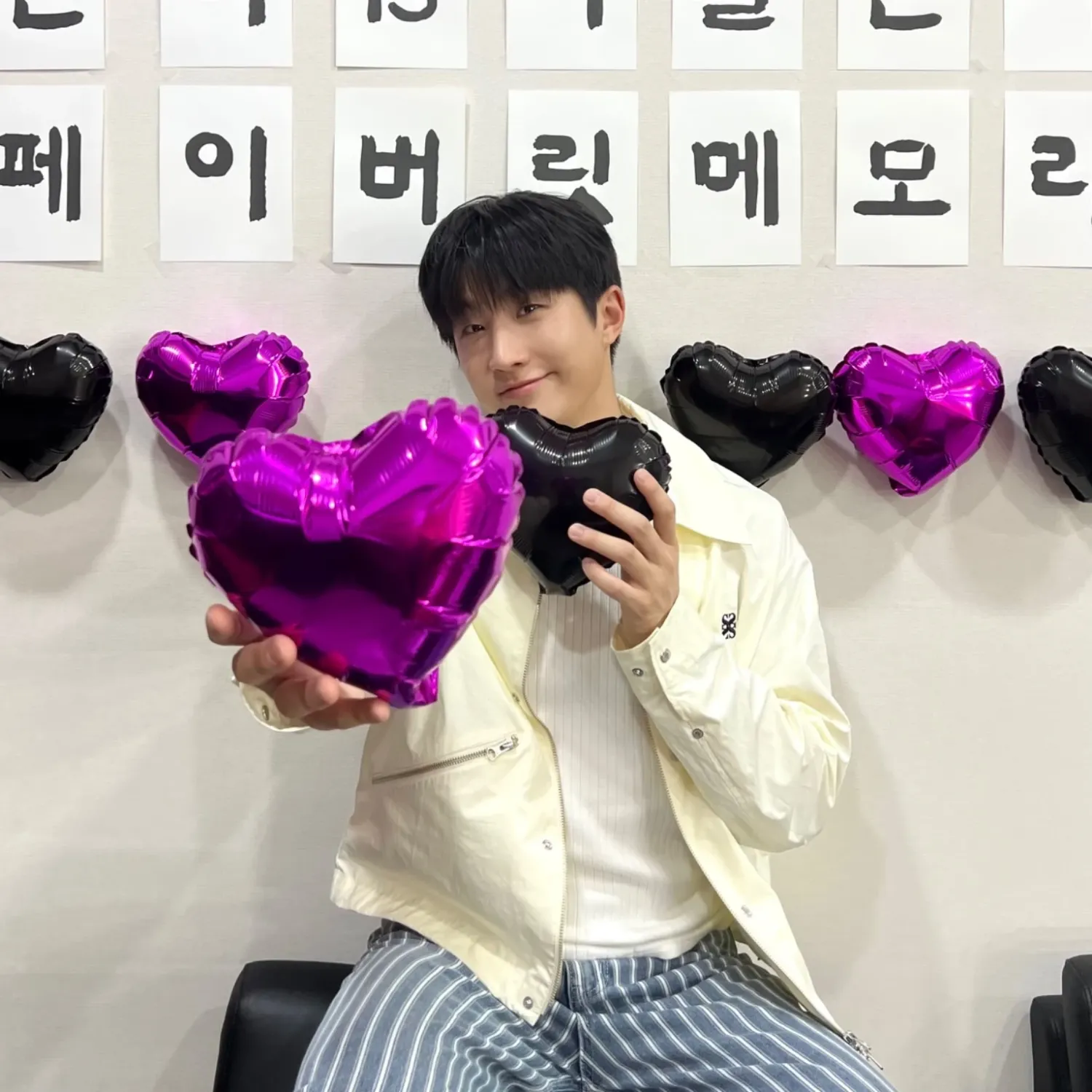 Recent activity shot of Jinjin (ASTRO)