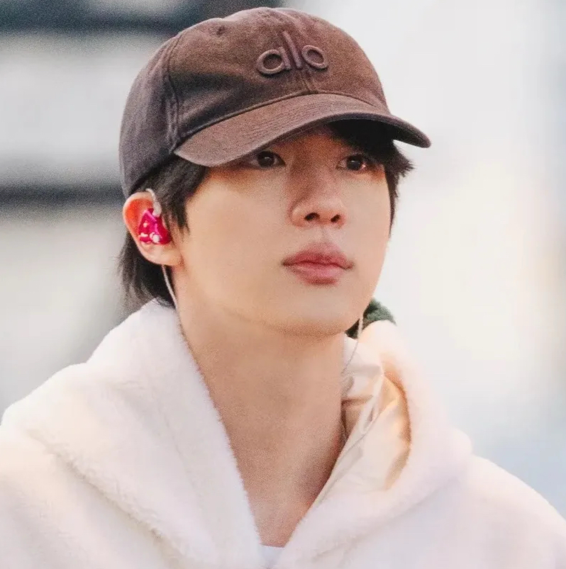 Momen yang diabadikan oleh penggemar Jin (BTS)