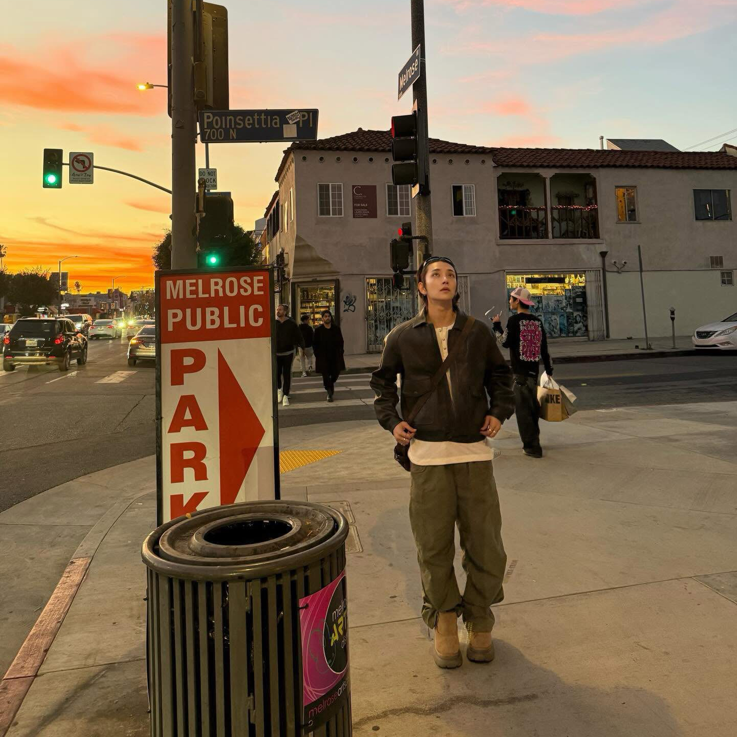 Recent activity shot of Joshua (SEVENTEEN)