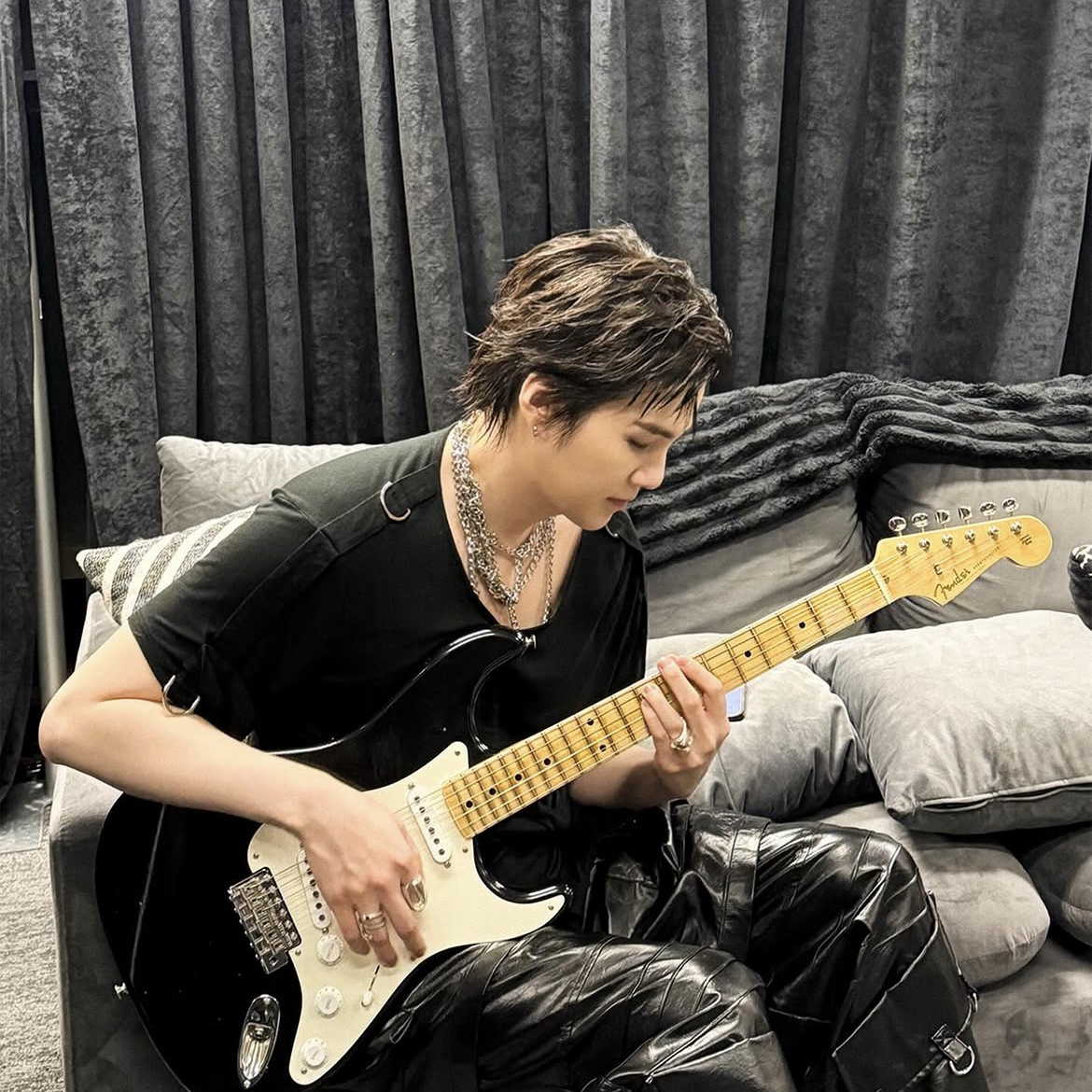 Momen yang diabadikan oleh penggemar SUGA (BTS)