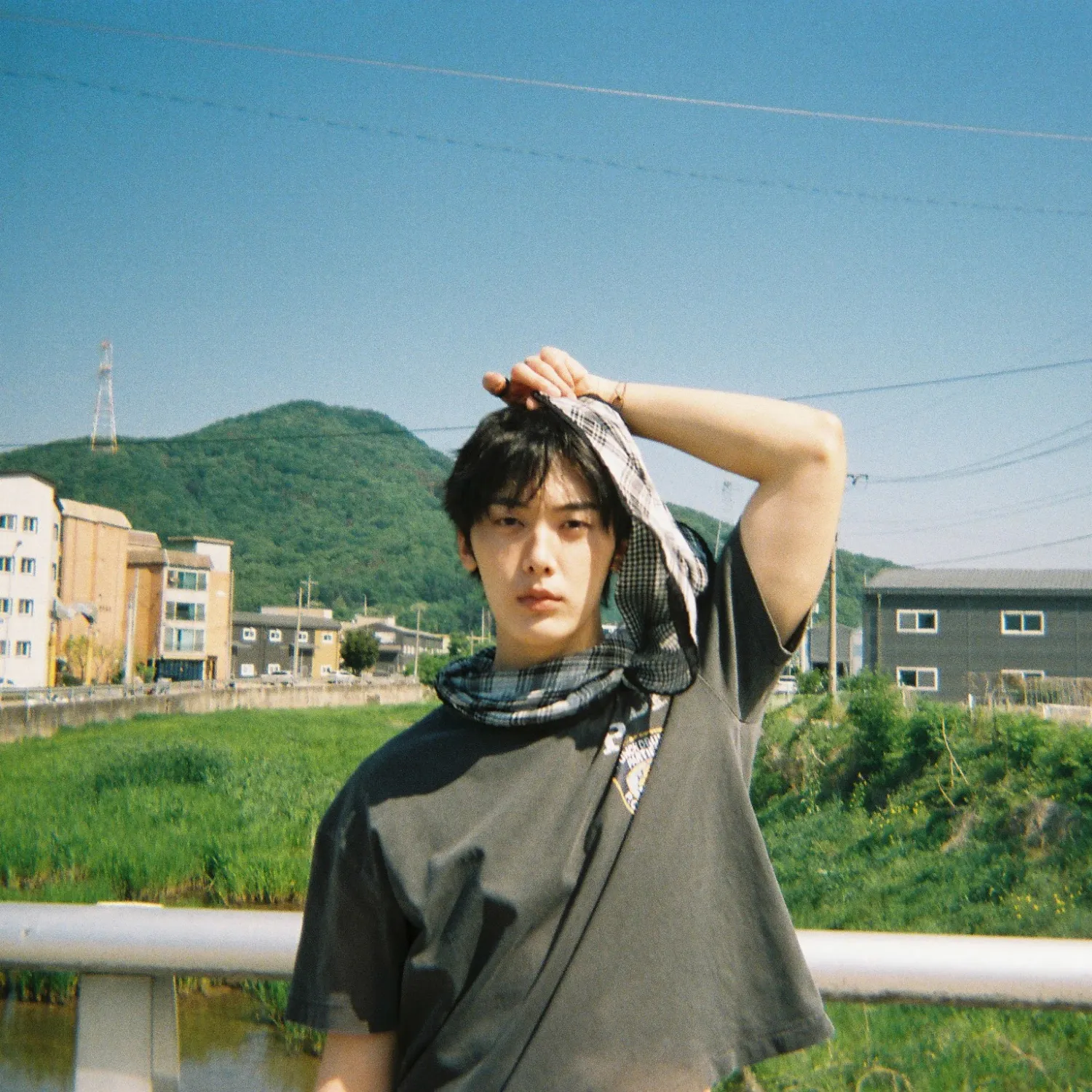 A moment captured by Sanha (ASTRO)'s fan
