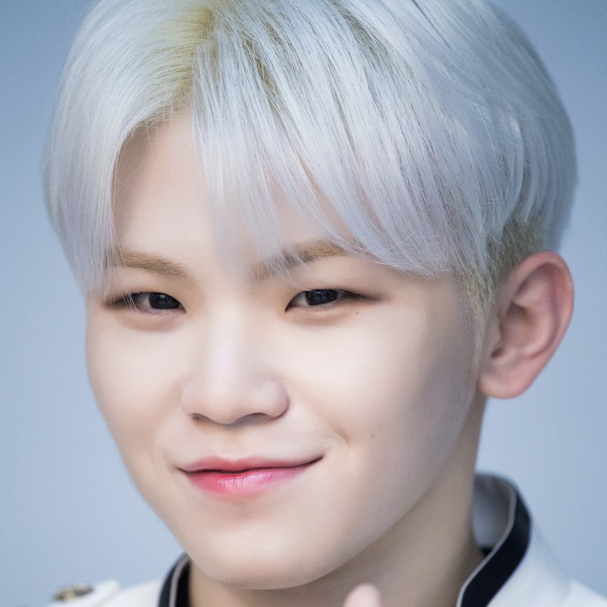 A moment captured by Woozi (SEVENTEEN)'s fan
