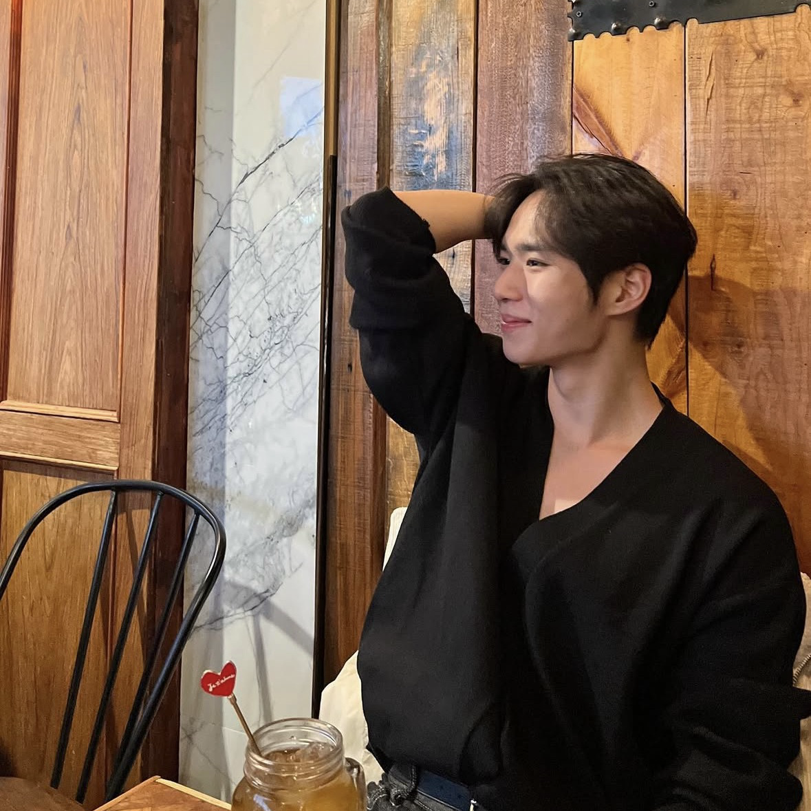 Recent activity shot of Kim Junseo (ALPHA DRIVE ONE)