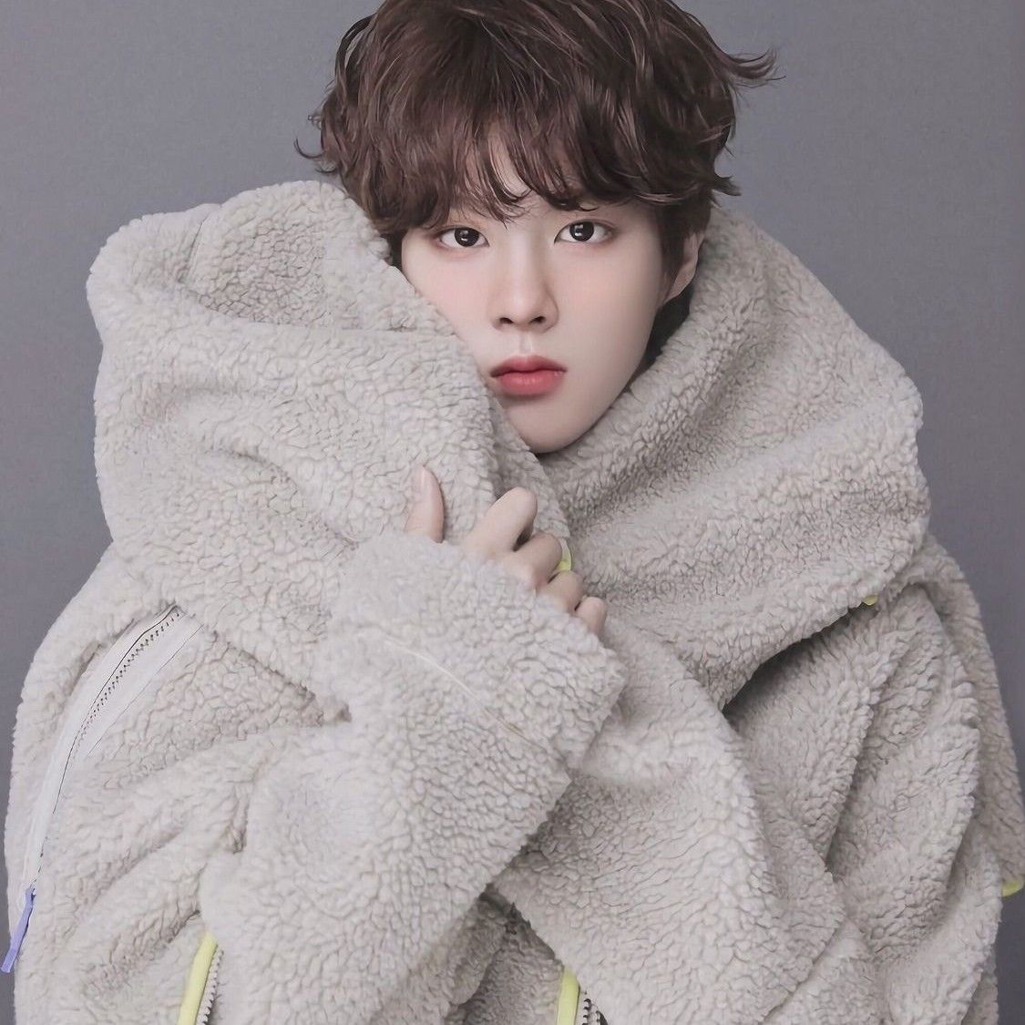 A moment captured by Kim Wooseok's fan