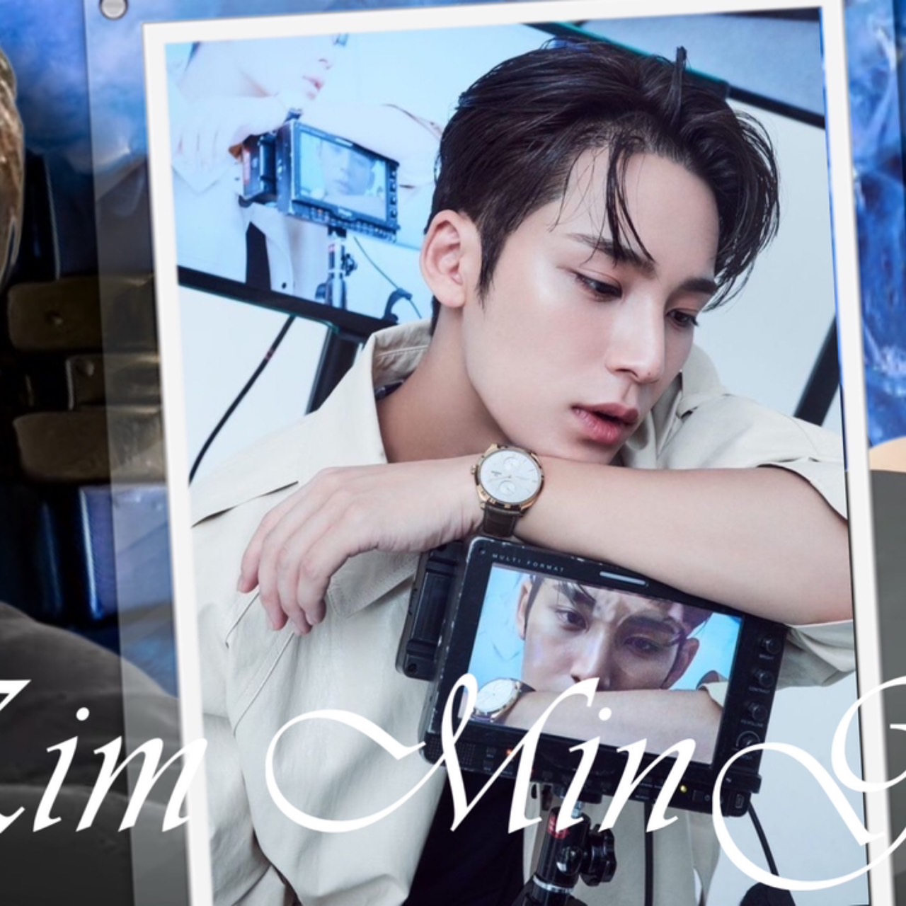 A moment captured by Mingyu (SEVENTEEN)'s fan