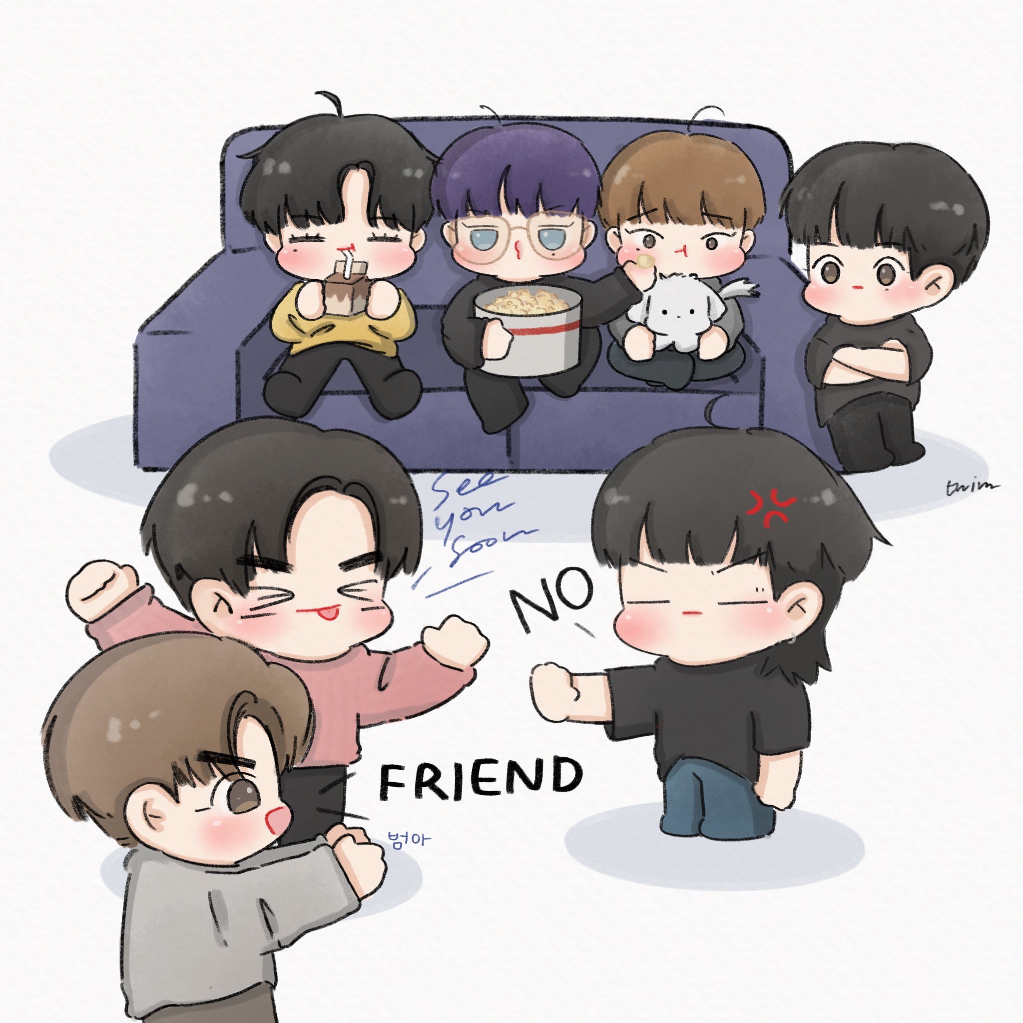 Momen yang diabadikan oleh penggemar GOT7