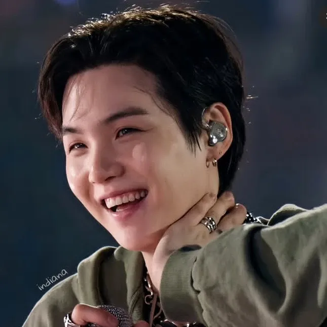 Recent activity shot of SUGA (BTS)