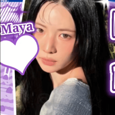 Behind-the-scenes cut of Maya (NiziU)