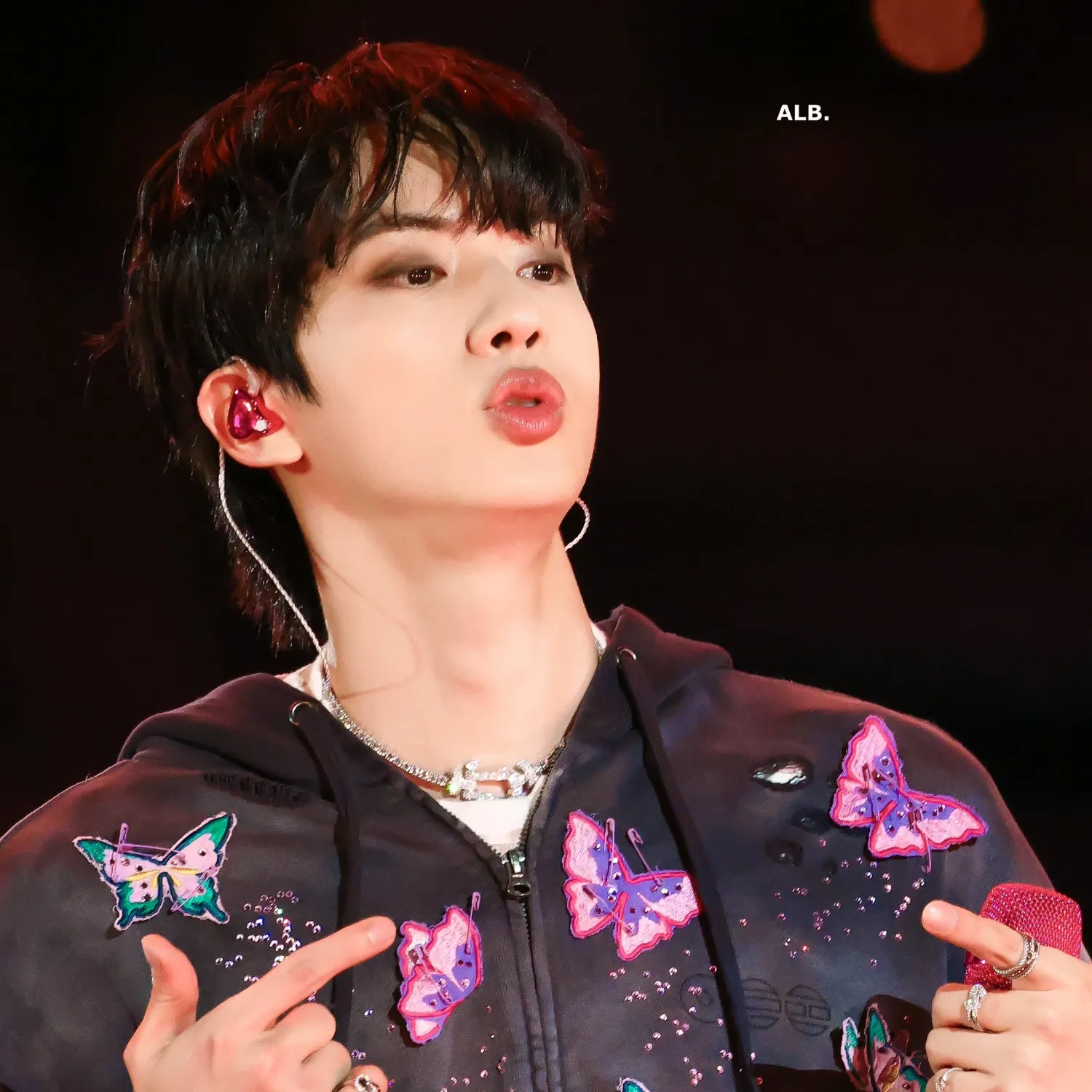 Momen yang diabadikan oleh penggemar Jin (BTS)