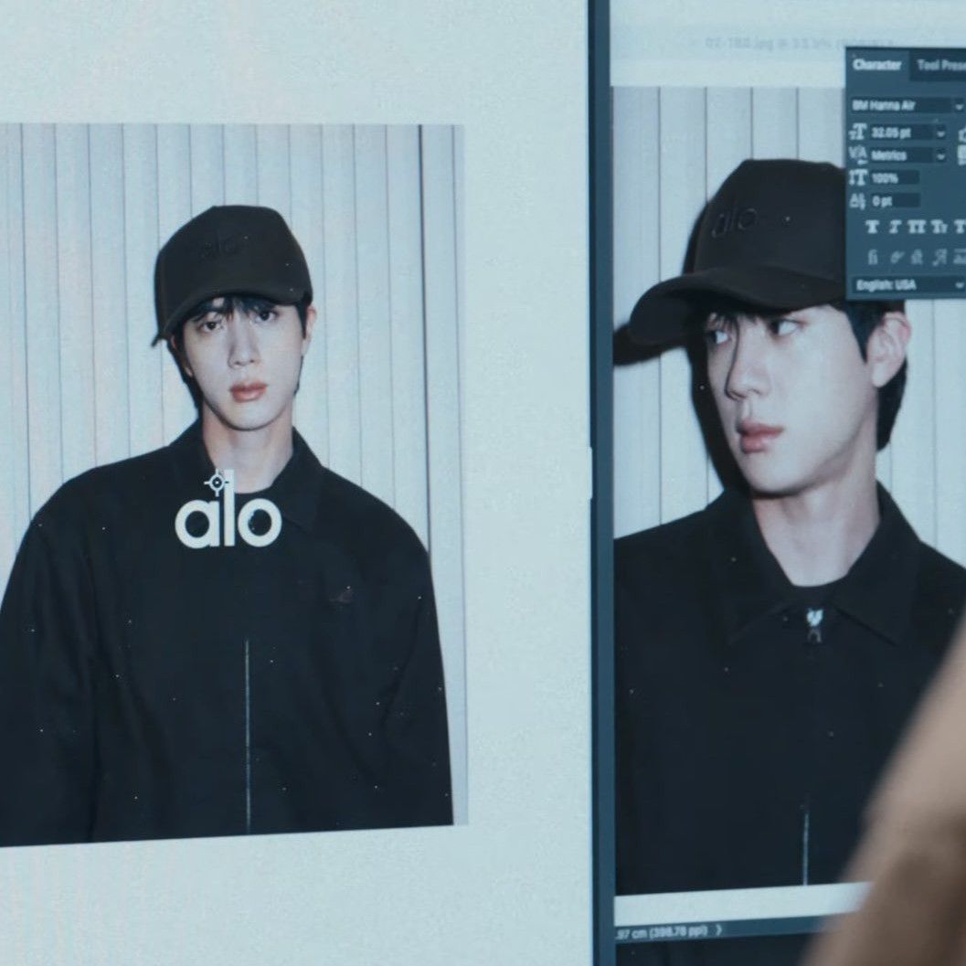 Foto aktivitas terbaru Jin (BTS)