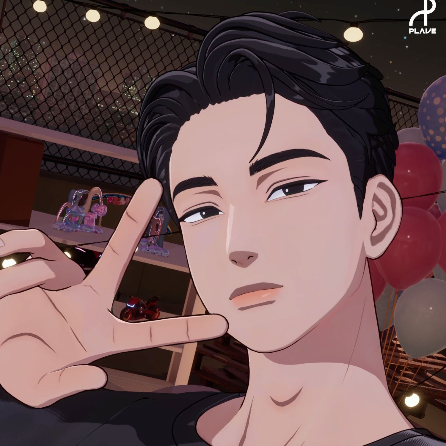 A moment captured by Hamin (PLAVE)'s fan