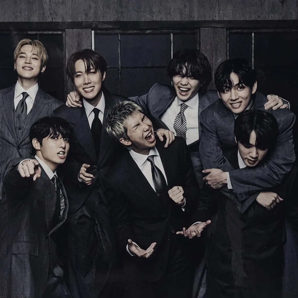 BTSの舞台裏ショット