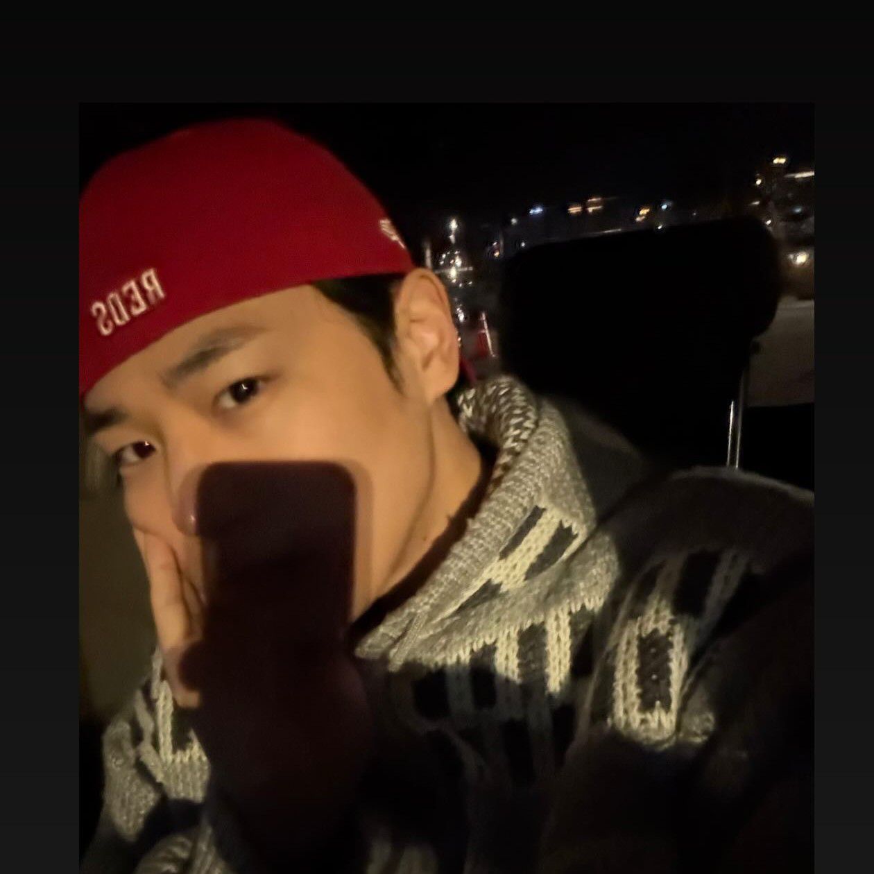 A moment captured by Choi Byungchan's fan