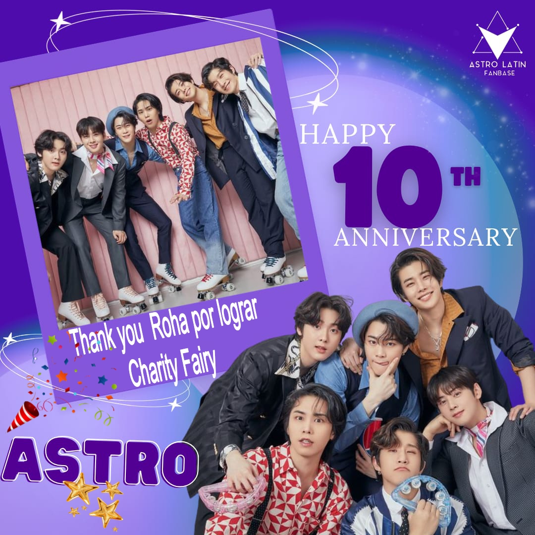 A moment captured by ASTRO's fan