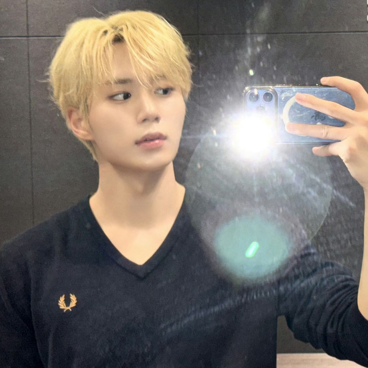 Recent activity shot of Kim Junseo (ALPHA DRIVE ONE)