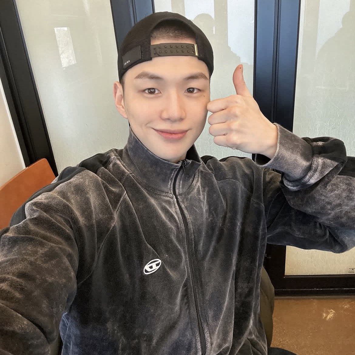 Recent activity shot of Kang Daniel