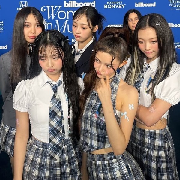 通过投票选出的NewJeans人气头像