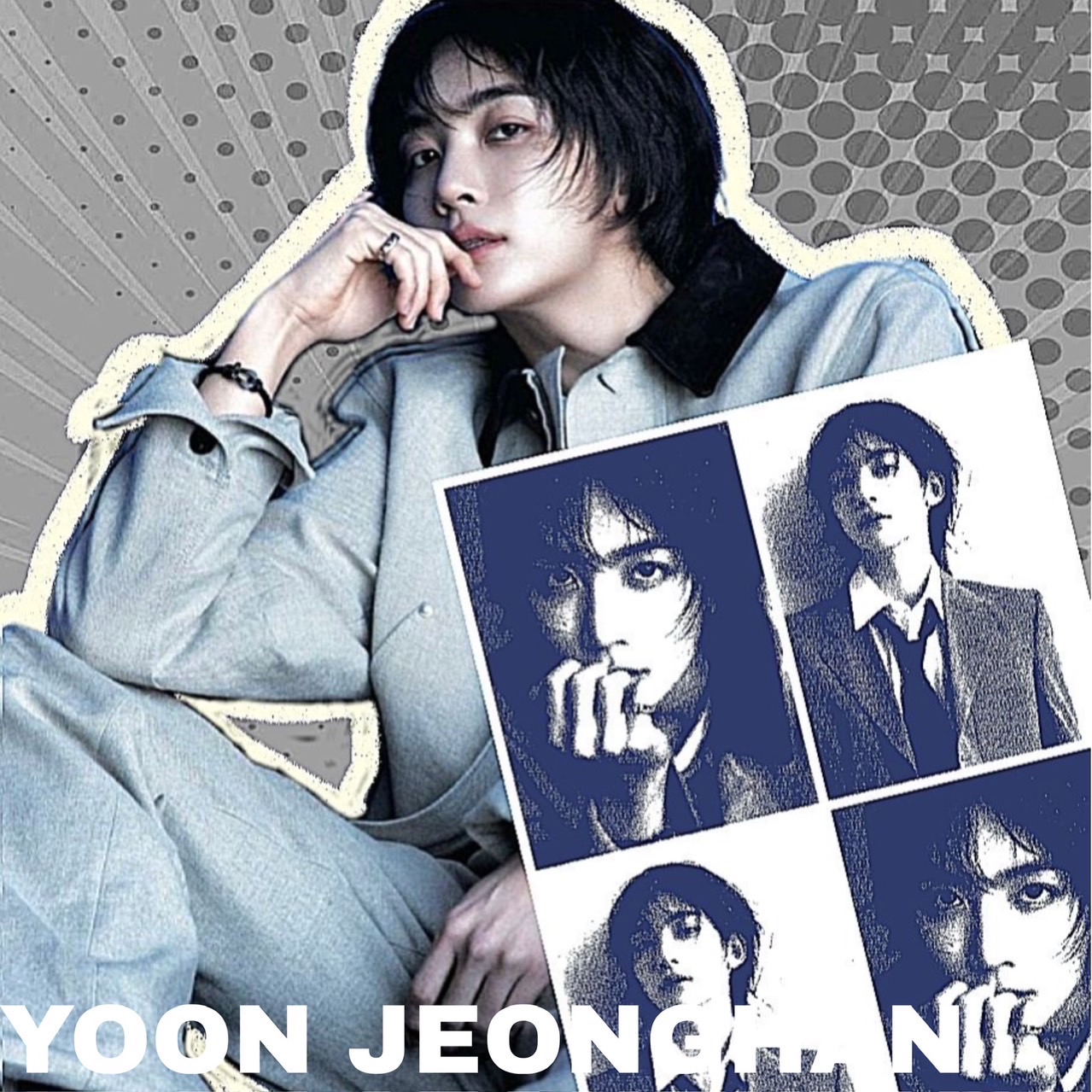 A moment captured by Jeonghan (SEVENTEEN)'s fan