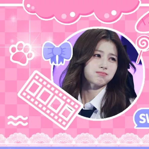 사나 (TWICE)의 비하인드 컷