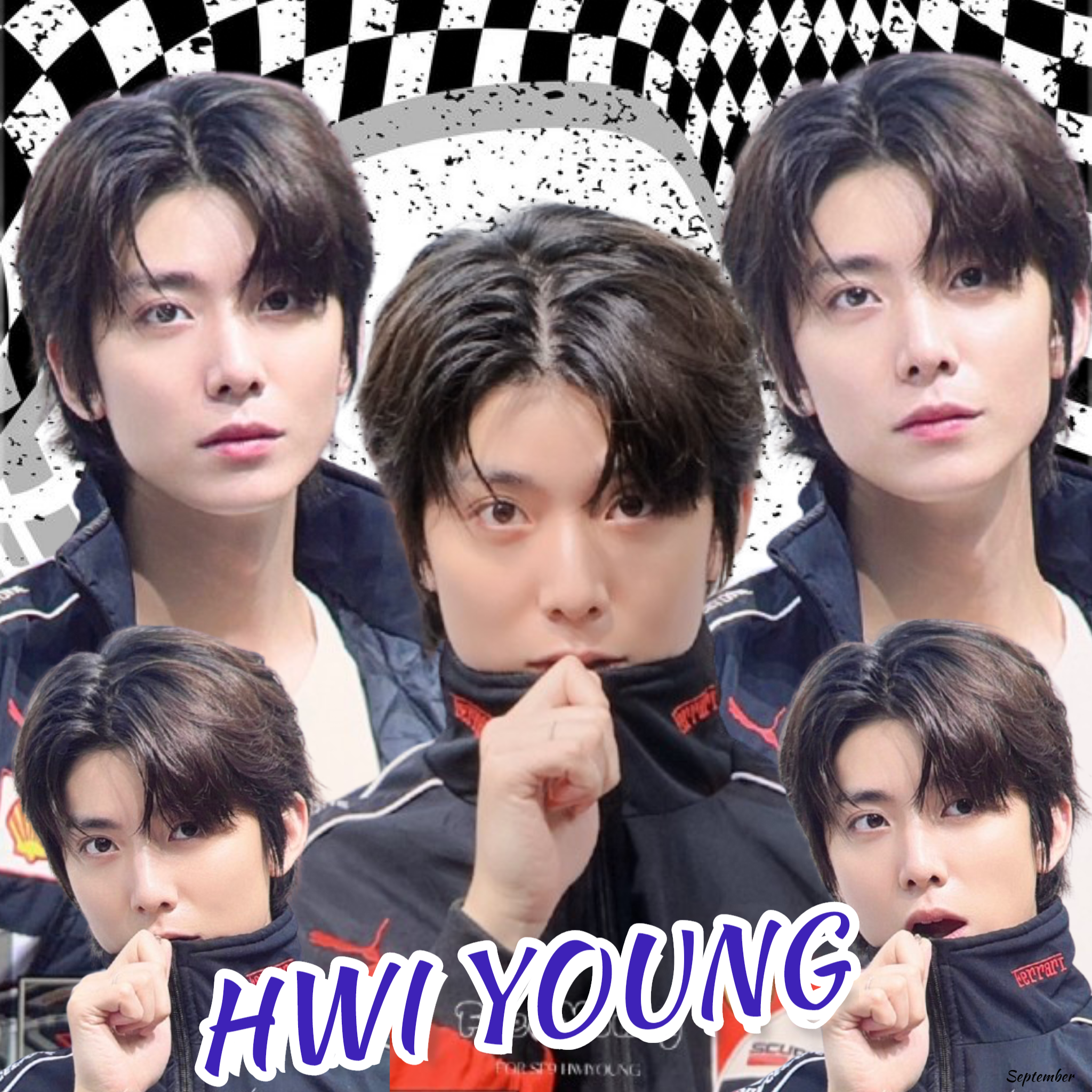 Recent activity shot of Hwiyoung (SF9)