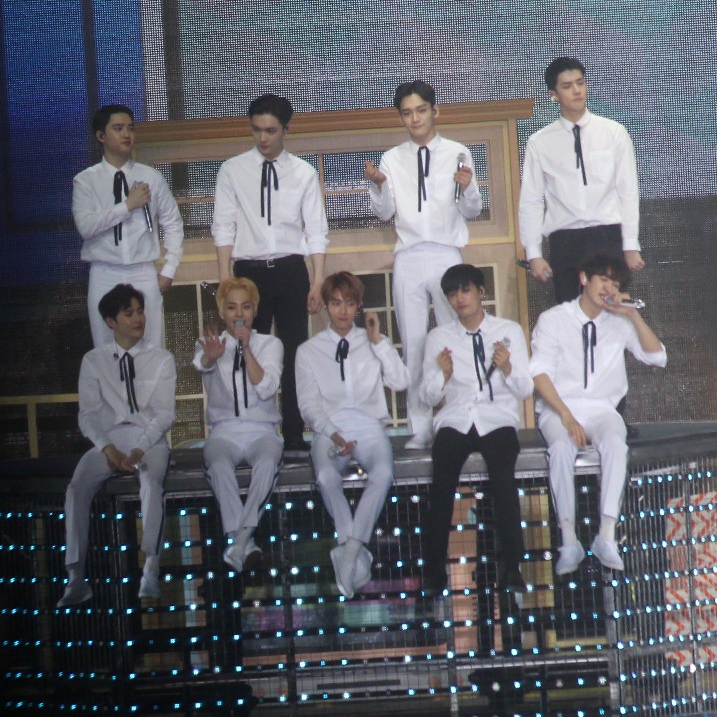 Recent activity shot of EXO