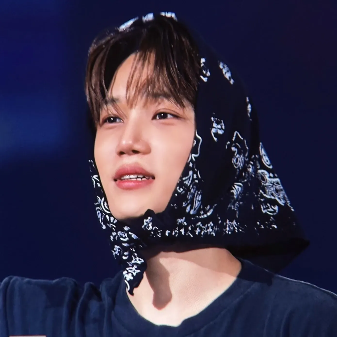 A moment captured by Kai (EXO)'s fan
