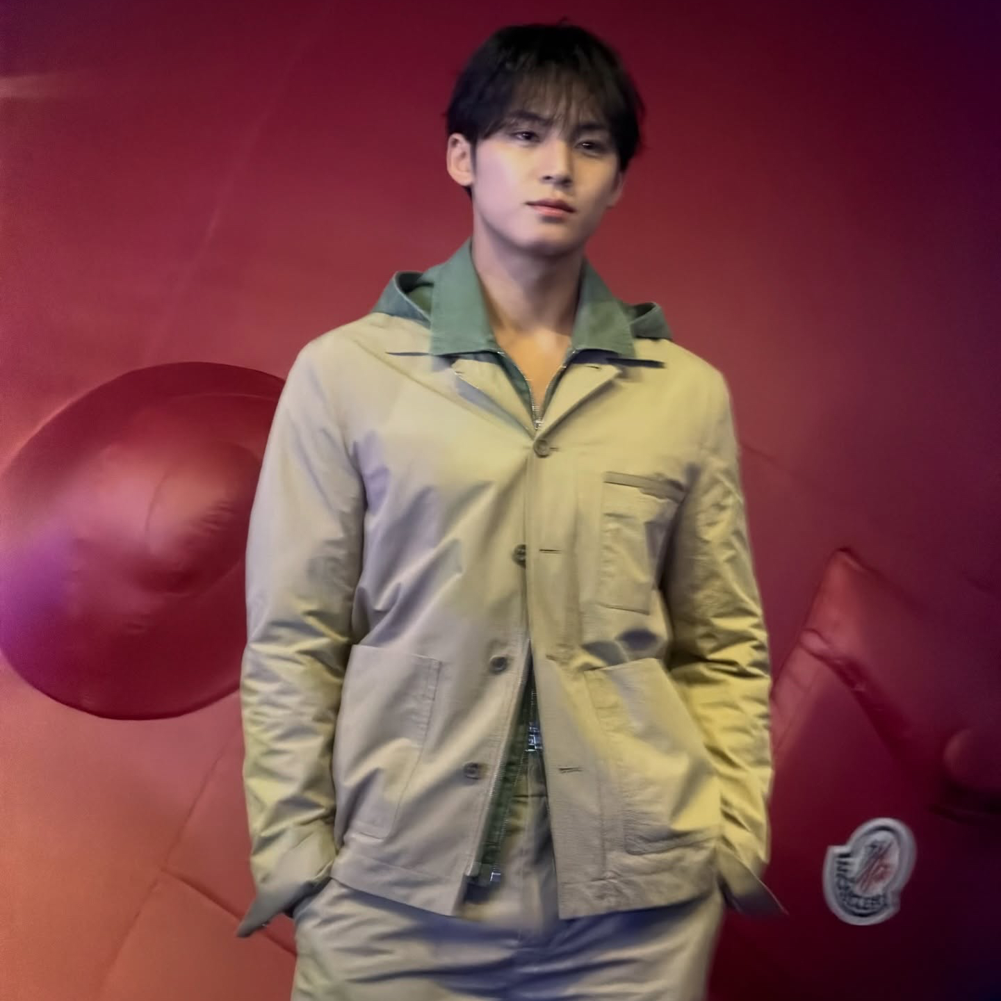 Recent activity shot of Mingyu (SEVENTEEN)