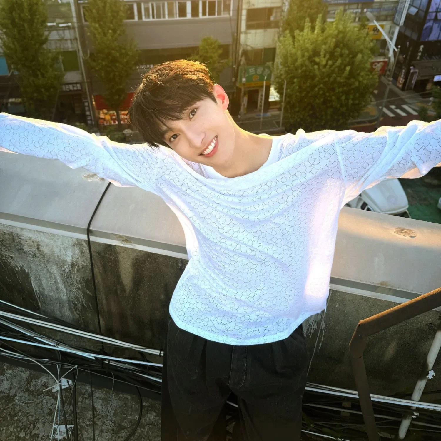 Recent activity shot of DK (SEVENTEEN)