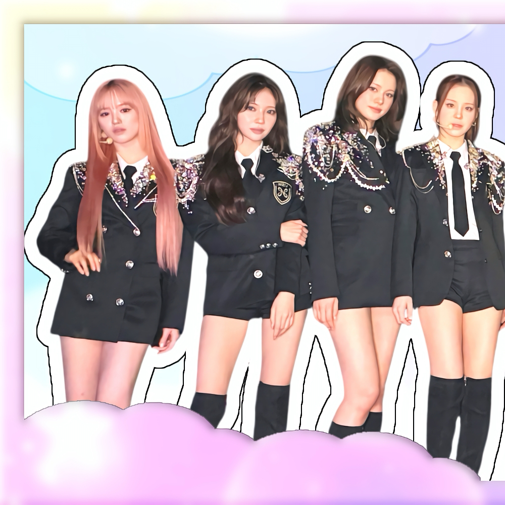 A moment captured by NiziU's fan