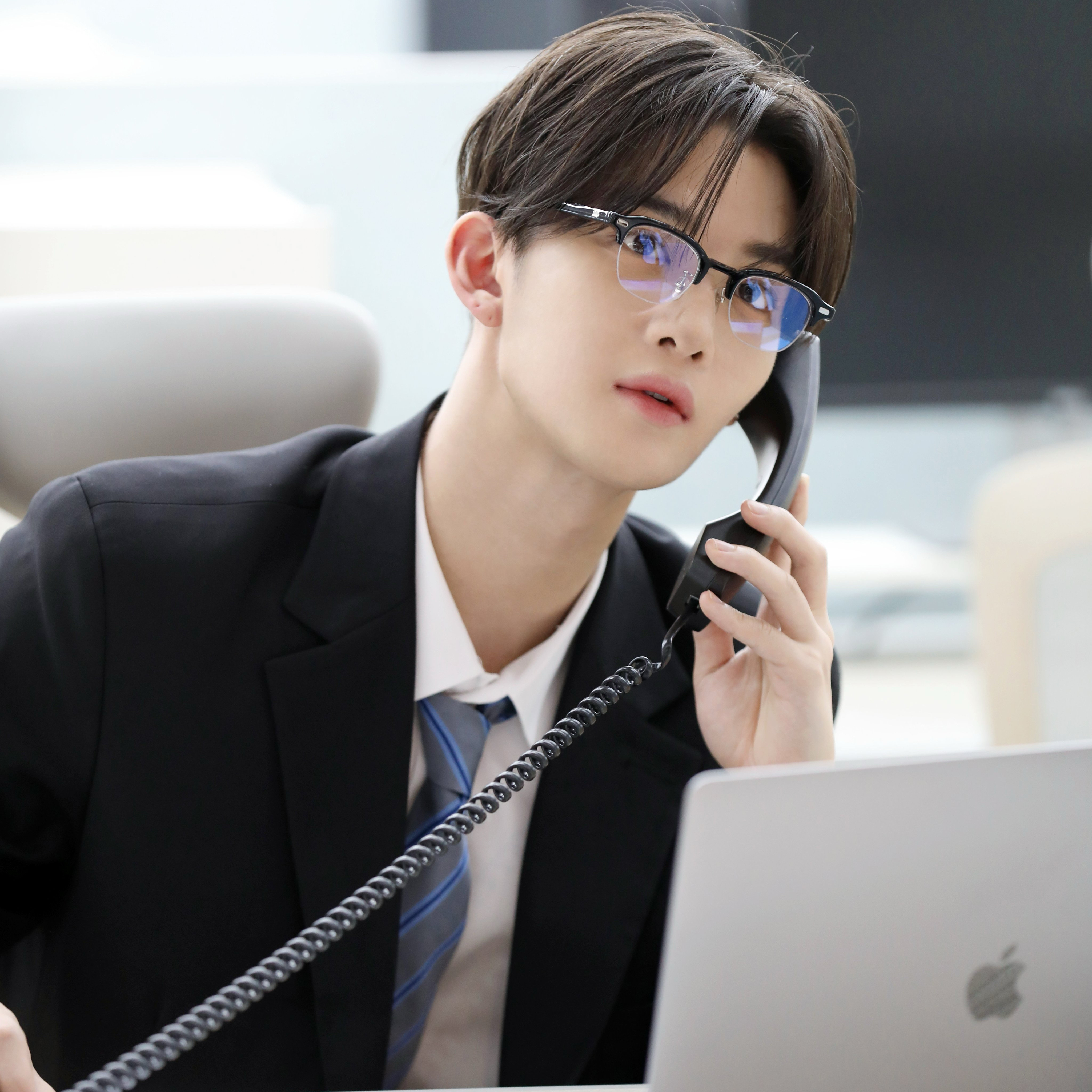 A moment captured by Bae Jinyoung's fan