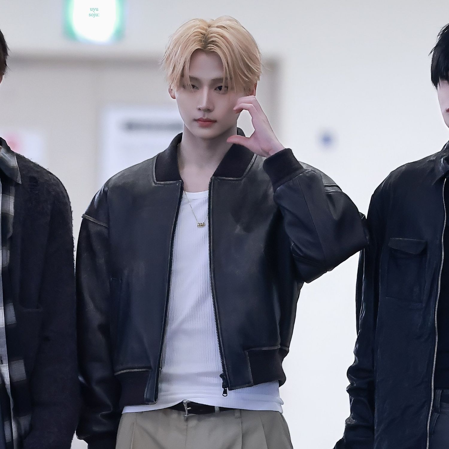 Behind-the-scenes cut of Lee Sangwon (ALPHA DRIVE ONE)