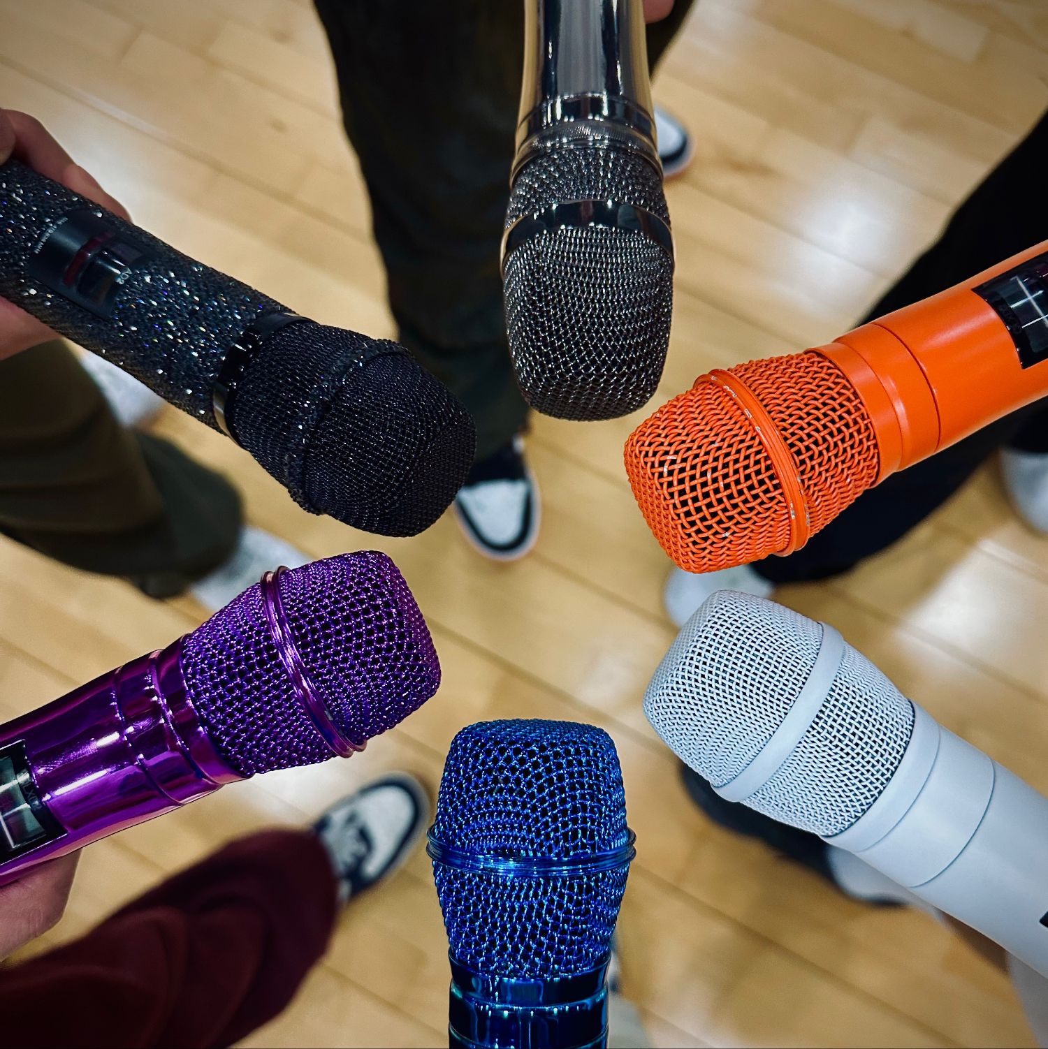 A moment captured by ONF's fan