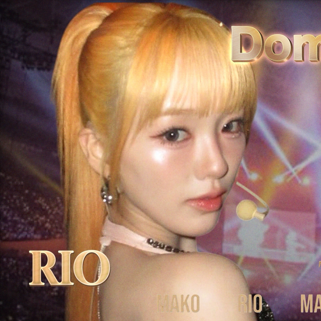 Momen yang diabadikan oleh penggemar Rio (NiziU)
