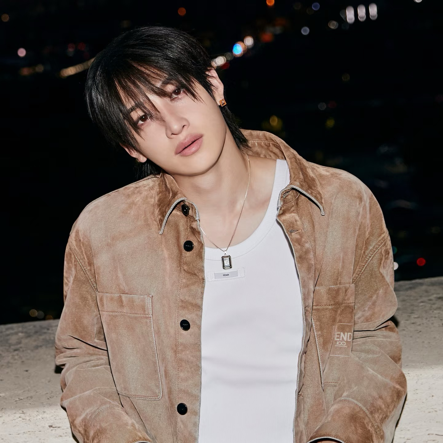 Recent activity shot of Bang Chan (Stray Kids)