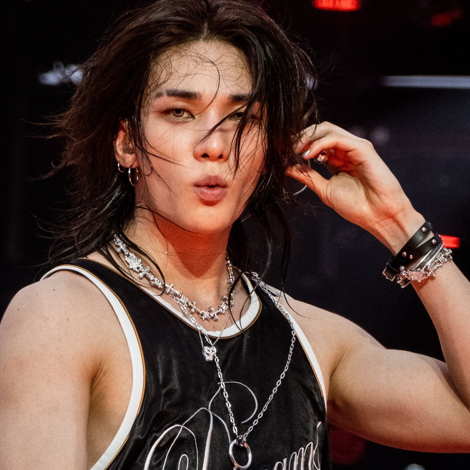 Potret di balik layar Hyunjin (Stray Kids)