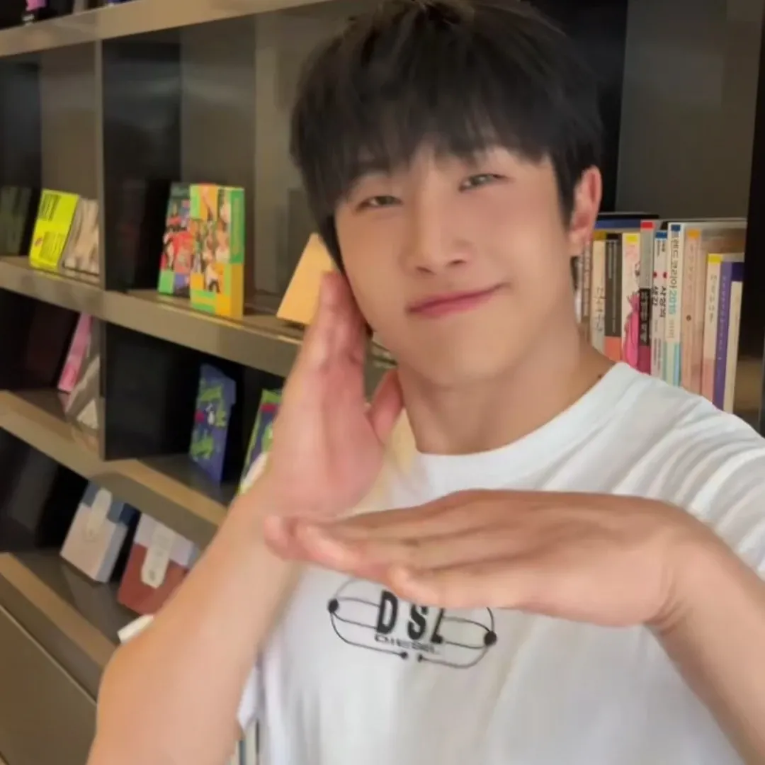 Recent activity shot of Jinjin (ASTRO)