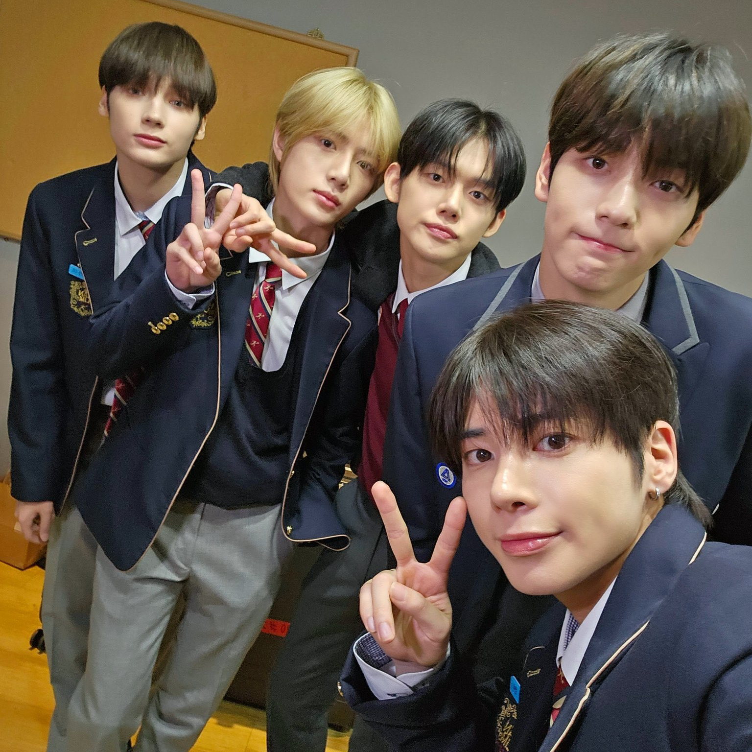 A moment captured by Beomgyu (TOMORROW X TOGETHER)'s fan