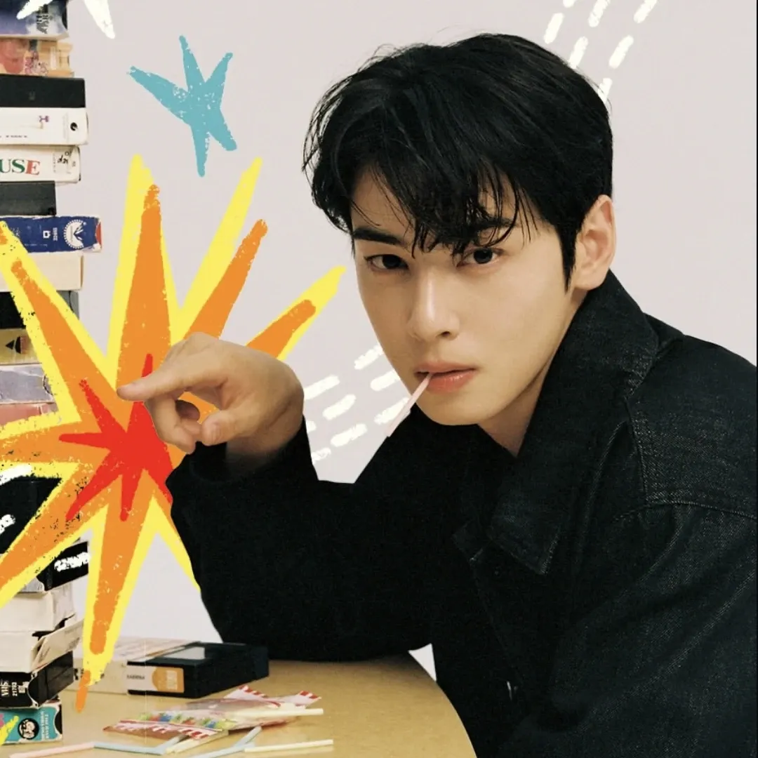A moment captured by Eunwoo (ASTRO)'s fan